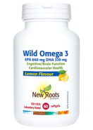 Wild Omega-3 EPA660 / DHA330 (Lemon Flavour) - 60 Softgels