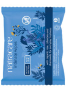 Organic Cotton Intimate Wipes - 12 Wipes