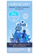 Cotton Tampons (Super With Applicator) - 16 Tampons