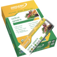 Organic Food Bar (Active Greens) - 12 Bars - Organic Food Bar