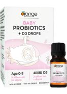 Baby Probiotics + D3 Drops - 10ml