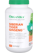 Siberian Tiger Ginseng 200mg - 200 V-Caps - Organika