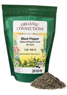 Black Pepper (Organic Medium/ Regular Grind) - 454g