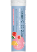 Instant C, D, Zinc Immunity Effervescent (Watermelon) - 10 Tabs