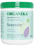 Serenity Magnesium Bisglycinate (Lavender & Mint) - 250g - Organika