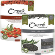 Goji Berries + Chia Seeds (Organic) - 454g Each