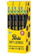 Natural Soft Licorice Bars (Black) - 20 x 32g