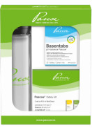 Pascoe Detox Kit (Includes Detox Kit Basentabs - 20 Tabs 1 Glass Water Bottle) - 3 Product Kit - Pascoe