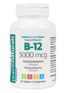 Vitamin B-12 5,000mcg Methylcobalamin (Cherry) - 90 Sublingual Tabs