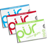 Pur Gum (Mixed Flavour Aspartame Free) Trio - 3 x 9 Pieces