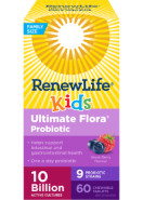 Ultimate Flora Kids Probiotic 10 Billion - 60 Chew Tabs