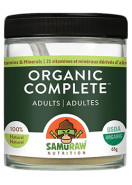 Samuraw Organic Complete Real Food Multi Vitamin And Mineral Formula Adults - 65g - Samuraw