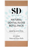 Dental Floss Refill (Mint & Xylitol) - 2 x 40m
