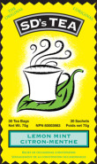SD's Tea (Lemon Mint) - 30 Tea Bags