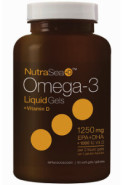 Nutra Sea + D Omega-3 Liquid Gels + Vitamin D (Fresh Mint) - 60 Softgels