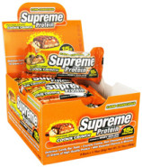 Supreme Protein Bar (Caramel Nut Chocolate) 50g - 9 Bars - Supreme Protein