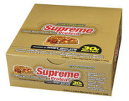 Supreme Protein Bar (Peanut Butter Pretzel Crunch) 96g - 12 Bars - Supreme Protein