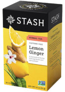 Lemon Ginger (Herbal Tea Caffeine Free) - 20 Tea Bags