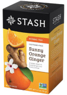 Sunny Orange Ginger (Herbal Tea Caffeine Free) - 18 Tea Bags