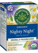 Organic Nighty Night Tea (Original With Passionflower) - 16 Tea Bags