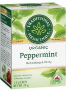 Organic Peppermint - 16 Tea Bags