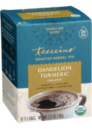 Organic Roasted Herbal Tea (Dandelion Turmeric) - 10 Tea Bags