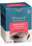 Roasted Herbal Tea (Dandelion Red Chai) - 10 Tea Bags