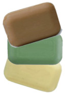Natural Bar Soap Trio (Misc. Scents) - 3 x 110g