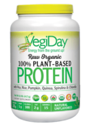 Vegiday Raw Organic Protein (Unflavoured) - 741g