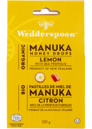 Organic Manuka Honey Drops (Lemon) - 120g