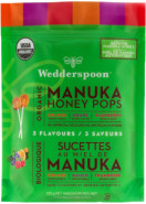 Organic Manuka Honey Pops (Variety Packet - 120g