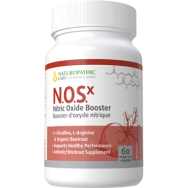 NOSx Nitric Oxide Booster 633mg - 60 V-Caps