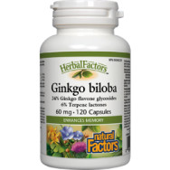 Ginkgo Biloba 60mg - 120 Caps