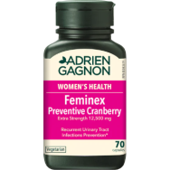 Feminex Preventive Cranberry Extra Strength 12,500mg - 70 Caps
