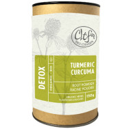 Detox Turmeric Root Powder (Organic, Tube) - 150g