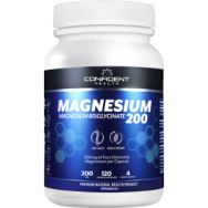 Magnesium Bisglycinate 200mg - 120 V-Caps