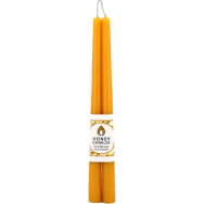 Pure Beeswax Candle Taper Pairs (Natural) - 12 Inches x 2
