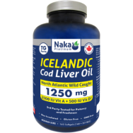 Icelandic Cod Liver Oil 1250mg - 160 Softgels