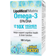 LipoMicel Matrix Omega-3 EPA/DHA - 120 Softgels