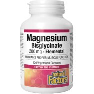 Magnesium Bisglycinate 200mg Elemental - 120 V-Caps