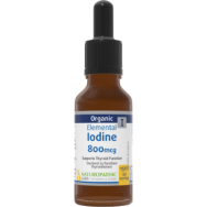 Elemental Iodine 800mcg (Organic) - 15ml