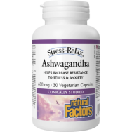 Stress-Relax Ashwagandha 600mg - 30 V-Caps