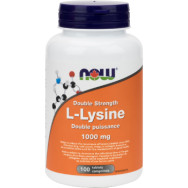 Double Strength L-Lysine 1,000mg - 100 Tabs