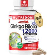 Ginkgo Biloba 12,000 - 60 V-Caps