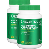 Full Spectrum Plant Enzymes 500mg - 120 + 120 V-Caps (2 For Deal)