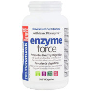 Enzyme-Force With Fibrazyme - 120 + 20 V-Caps BONUS
