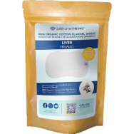 Organic Cotton Flannel Insert (Liver) - 1 Pad
