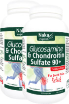 Glucosamine & Chondroitin 900mg - 250 + 250 Caps (2 For Deal)