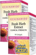 Echinamide Fresh Herb Extract Clinical Strength - 90 + 90 Softgels (2 For Deal)