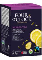 Organic Herbal Tea (Lemon Ginger) - 16 Tea Bags